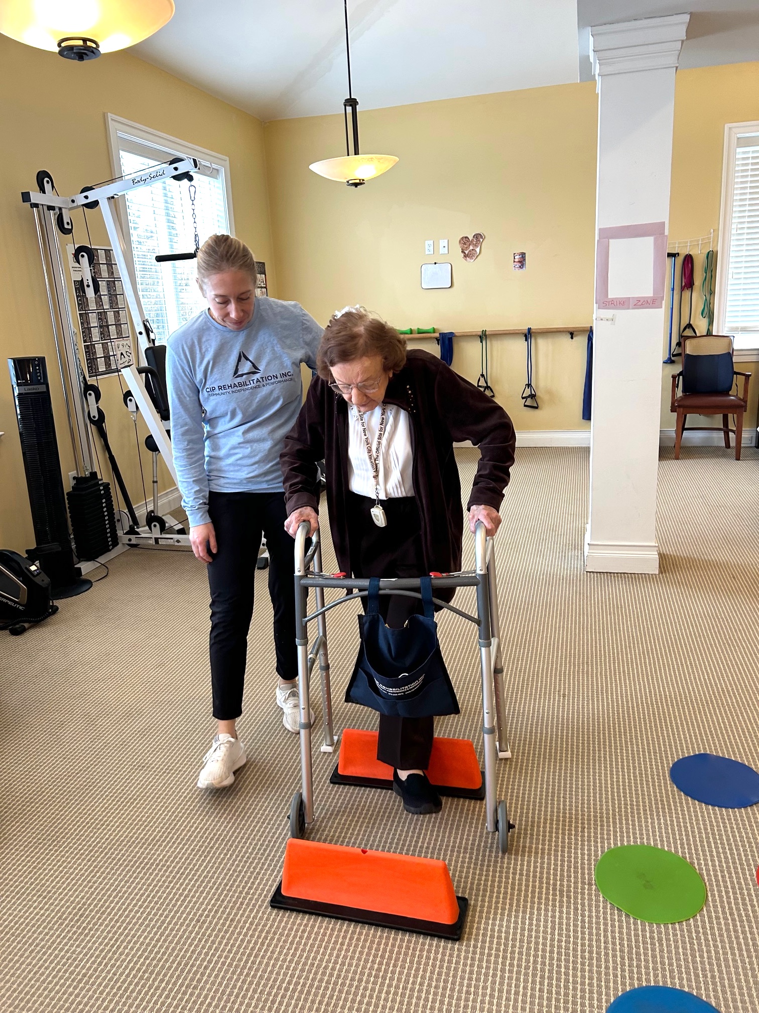 CIP Rehabilitation Physical Therapy CIP therapist and patient